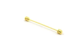 stock  Men Metal brass  Luxurious   fashion  collar pin for shirt