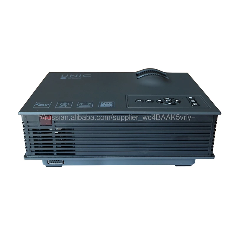 1200 Lumens Mini VGA DISPLAY Digital LED WIFI Projector UC46