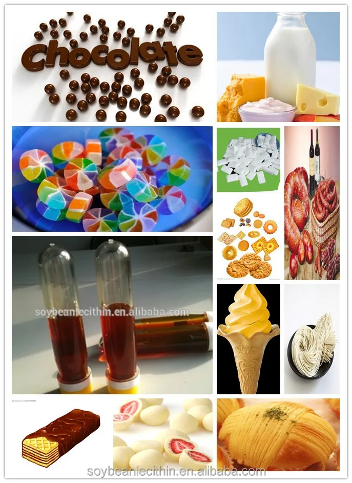 Soya lecithin bakery ingredients (for food)