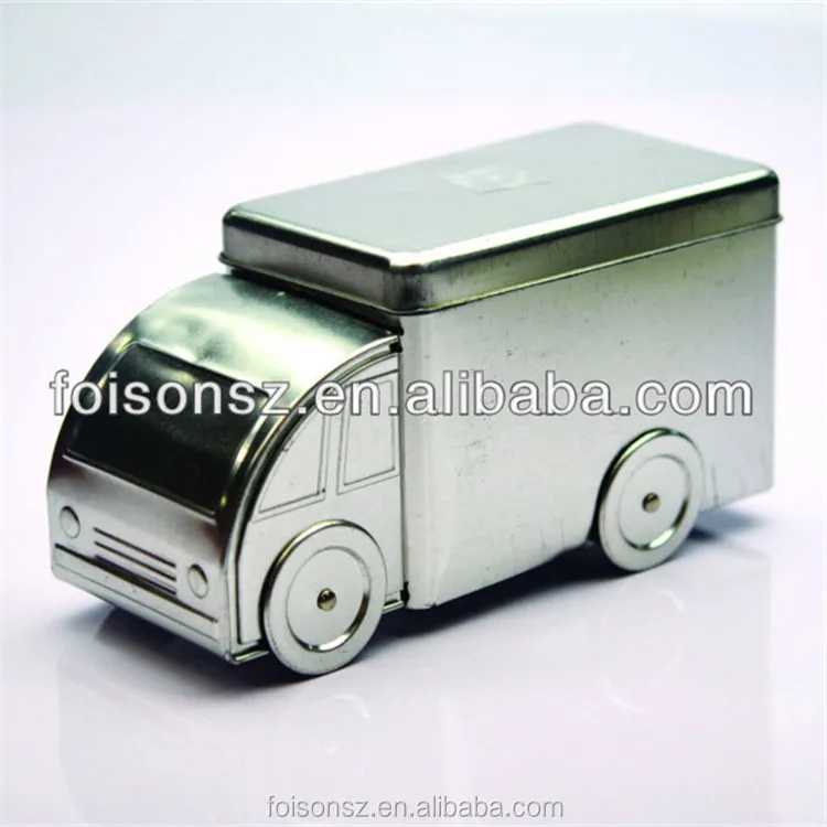 Factory directly supply empty car shape tin candy box gift box
