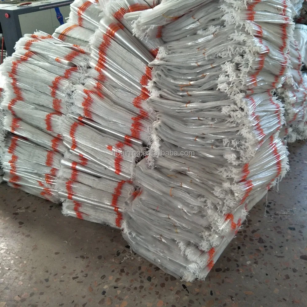 transparent pp woven sacks / pure polypropylene rice bag / plastic packaging bags