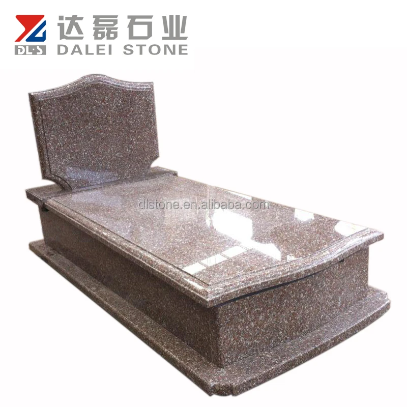 G648 китай памятник Польша с розовым porrno гранит