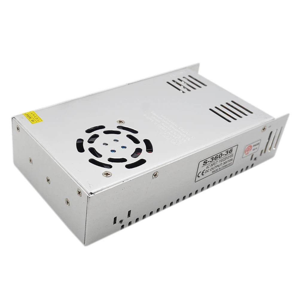 Led Switching Power Supply LED Driver SMPS 36V 10A 360W PSUs LED Transformer For Led Strips S-360-36
