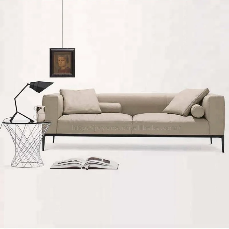 LC-026 Tempered high glass top industrial center coffee table with carbon stainless steel leg