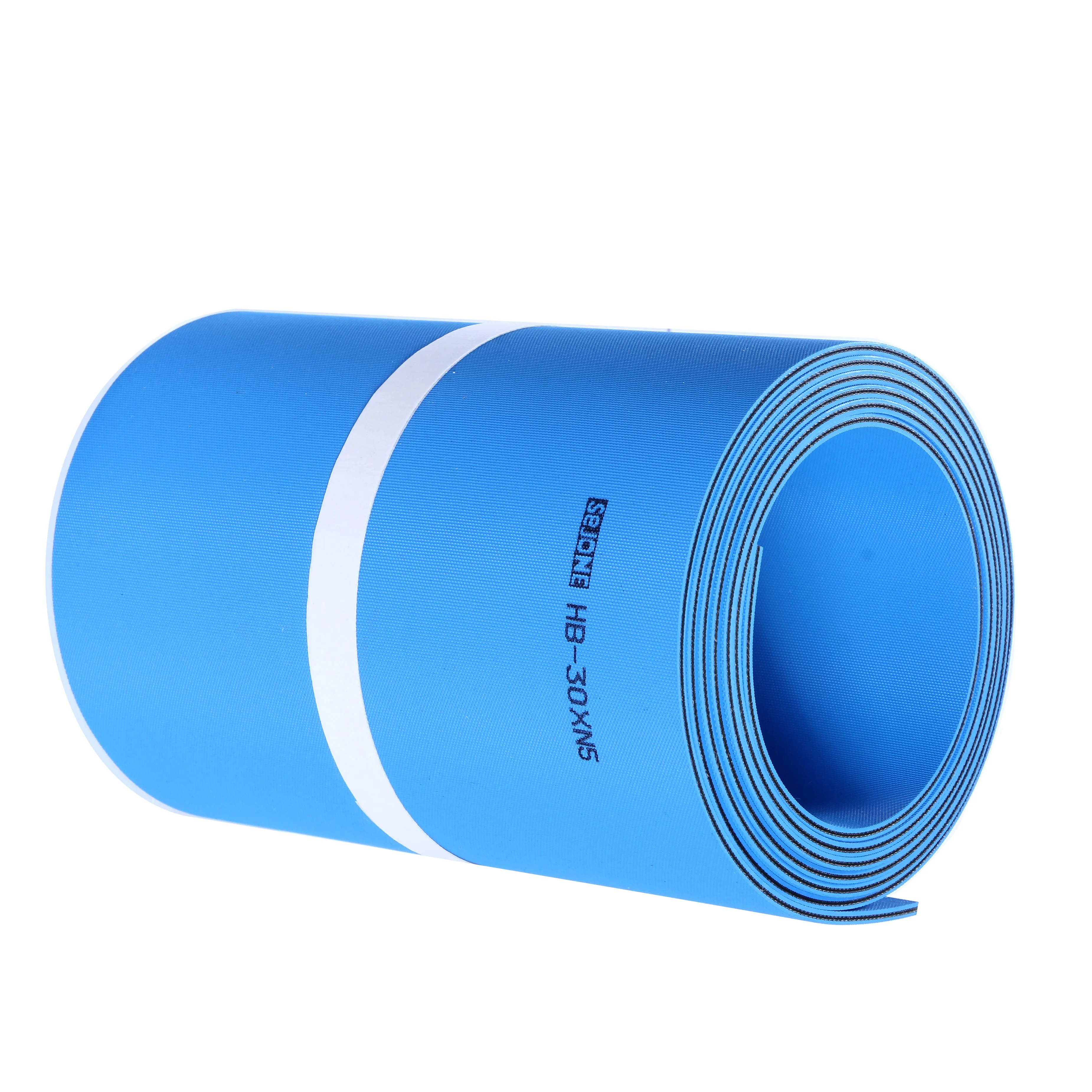 3.0mm thickness blue folder gluer belt used in folder gluer machine