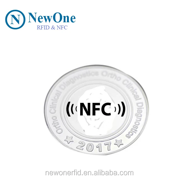 Футбол и баскетбол памятной эмблема с чипом NFC