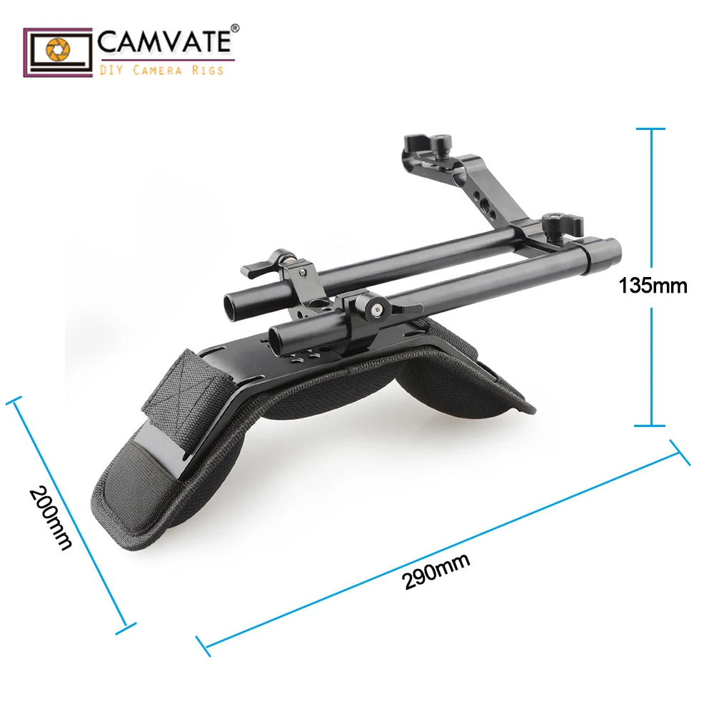 CAMVATE Z в форме самые дешевые DSLR плеча Rig для камеры