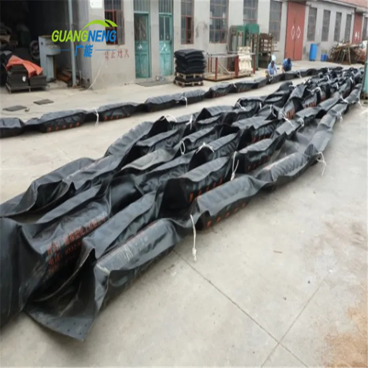 High quality ASTM Connectors Solid Foam Rubber Oil Boom/PVC Oil Boom