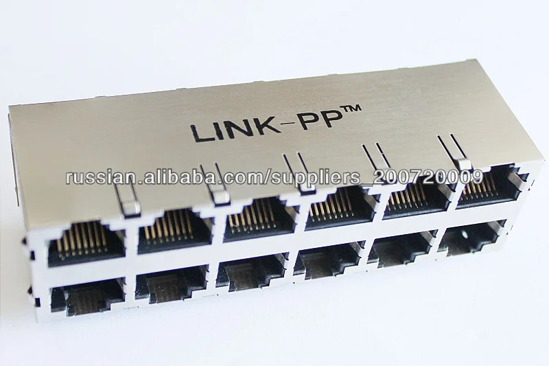 пгт rj45 разъем со 10/100base-t магнетизм модуль