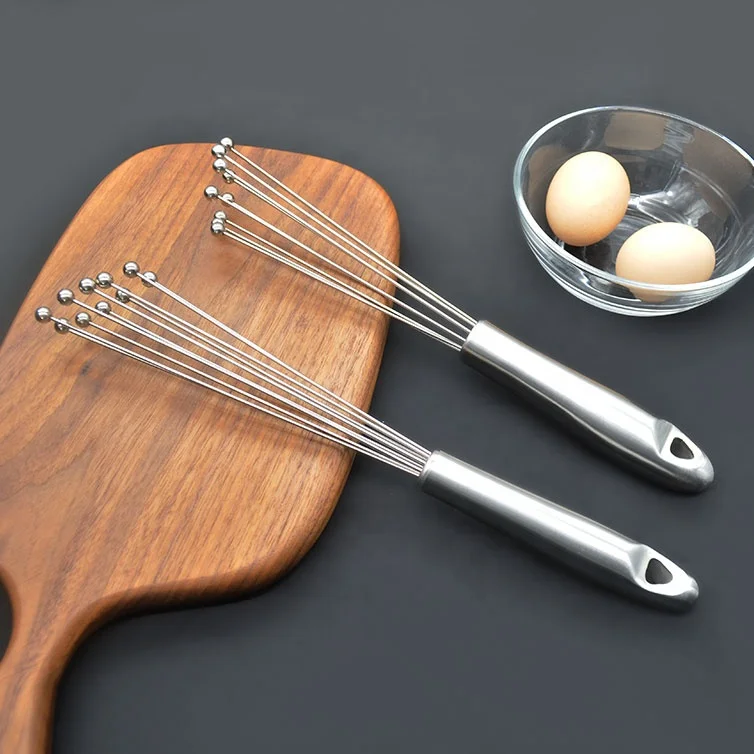 KingForce Hand Bread Dough Mixer Stick Premium Stainless Steel baking tools egg whisker kitchenware for  Bread Cake Pizza