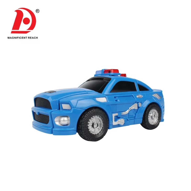 HUADA 2023 Children DIY Deformed Model Toys One Step Transform Toy Car Robot Kit for Boy