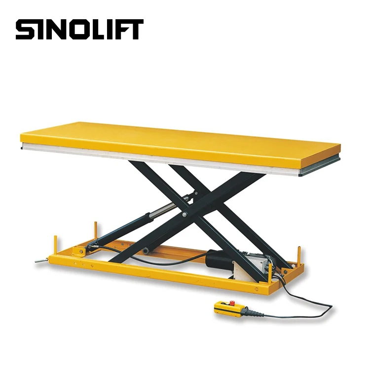 Sinolift HW Series Super Large Table Board Electric Platform Lift With Overload Protection Function