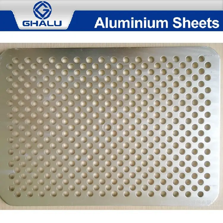 Высшего уровня хит продаж 1060 перфорированный алюминиевый лист с порошковым покрытием