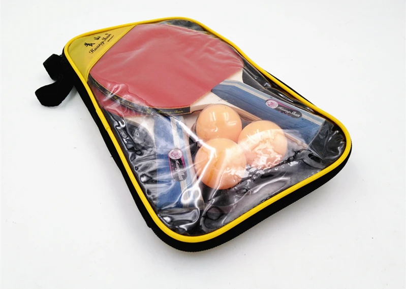 hot Table Tennis Racket Ping pong paddle table tennis set with Portable bag
