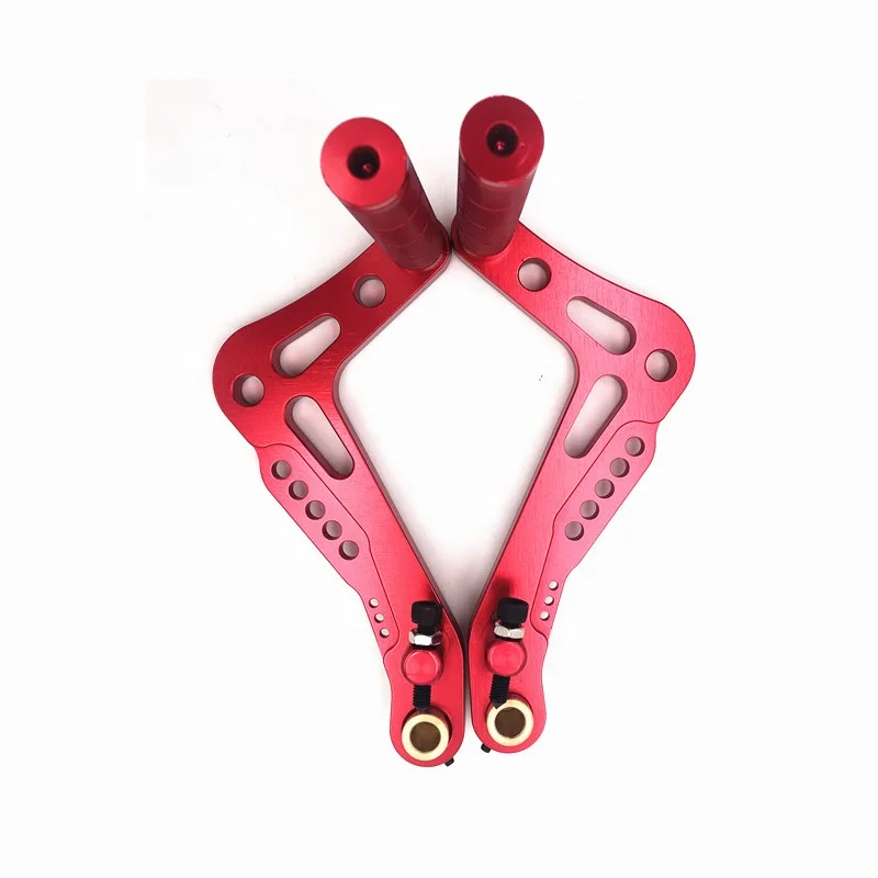 Заготовка Алюминиевая CNC обработанная правая и левая ножная педаль для карт