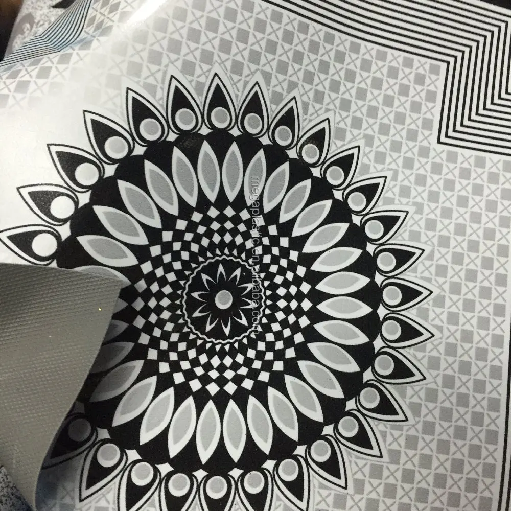 0.35mm New design Parquet PVC floor tile, PVC Vinyl Flooring roll