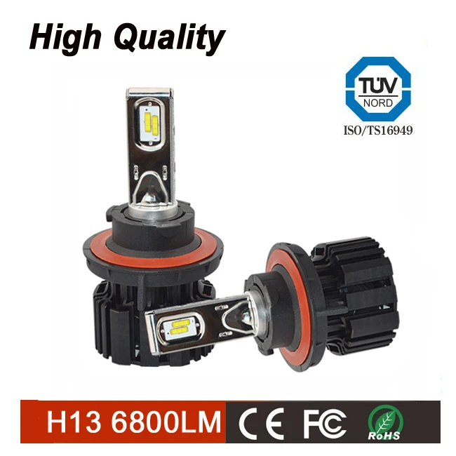 Горячие Продаем все-в-одном водить автомобиль ламп фар автомобиля поставщик H13 100 Вт 13600lm