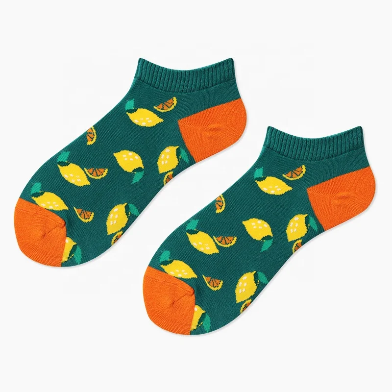 
2019 New Fashion top quality men cotton colorful ankle happy funny fleece socks 