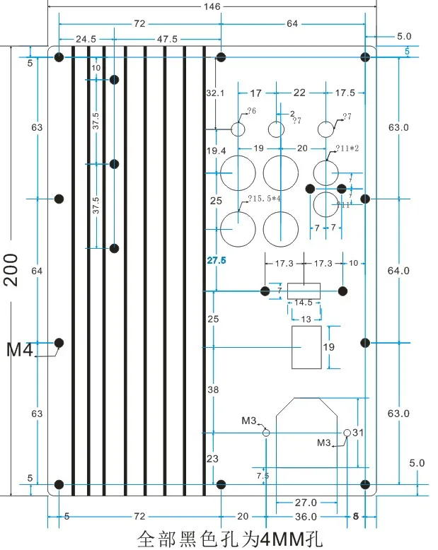 150 watts subwoofer plate Amplifier for pro audio