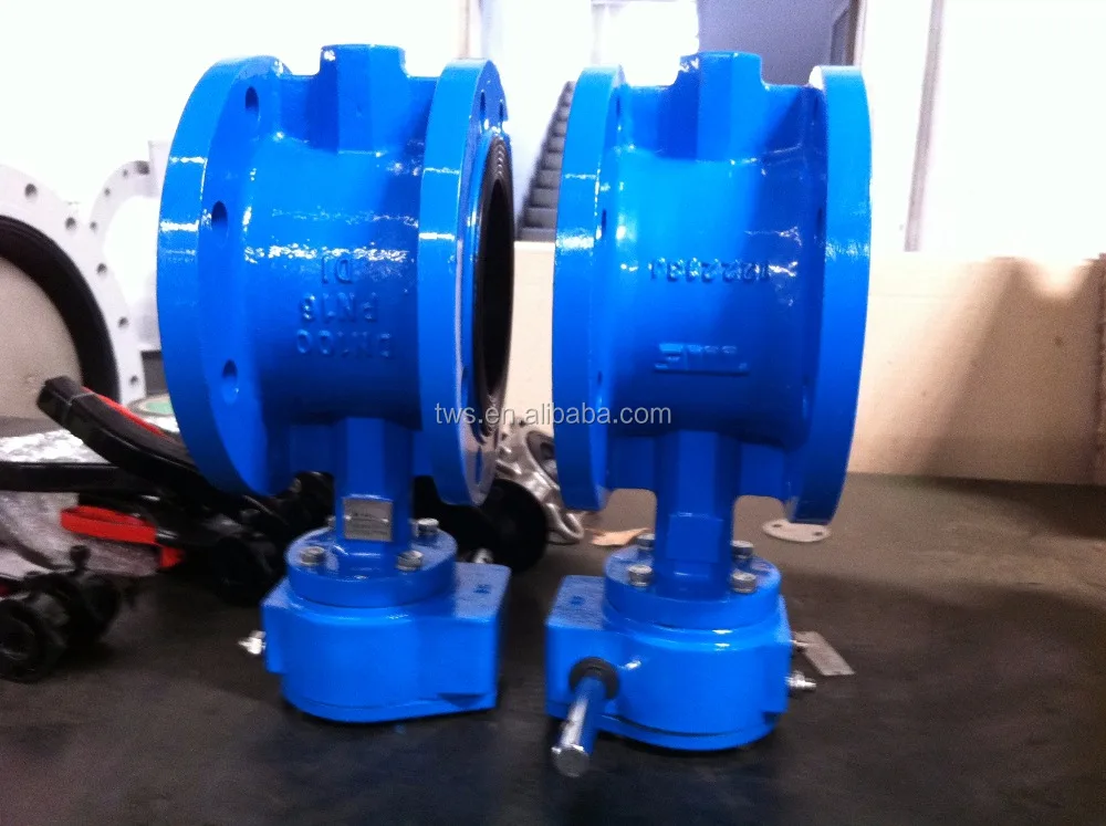 Rubber Seat Manual Butterfly Valve For Water