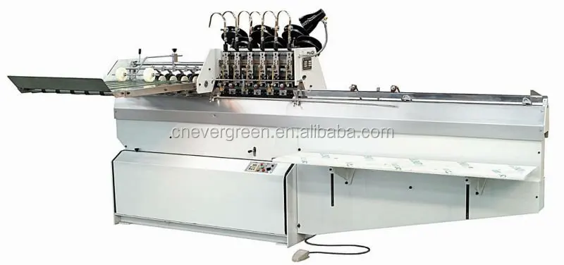 Shanghai China made book stitching machine, super quality auto saddle stitching machine