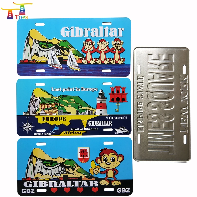 Тисненый логотип, декоративный автомобильный Металлический Алюминиевый номерной знак