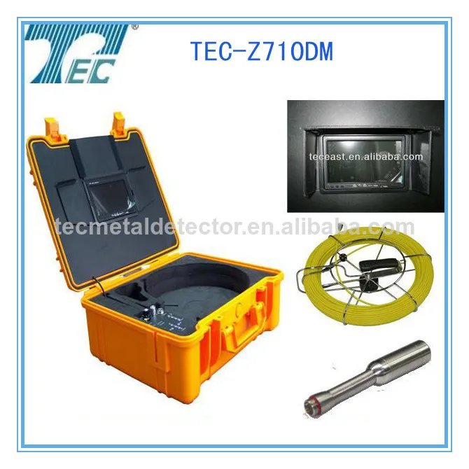 эндоскоп трубы камеры tec-z710dl cctv трубы осмотр камеры системы