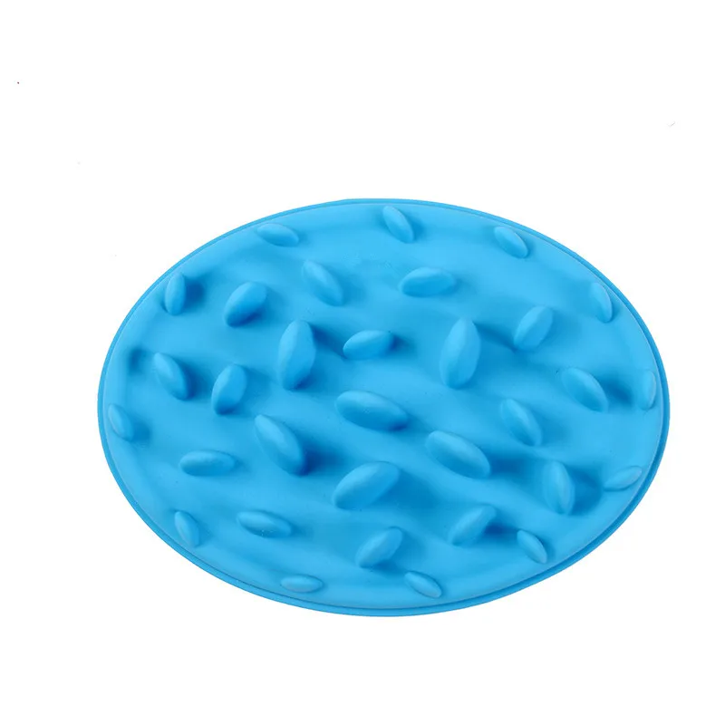Portable Silicone Slow Feeder Dog Bowl Lick Pad Reduce Weight Anti Choke Interactive Feeding Bowl for Small Medium Dogs and Cats