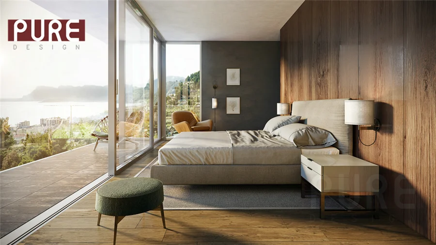 Cafe interior design 3d big villa best online service