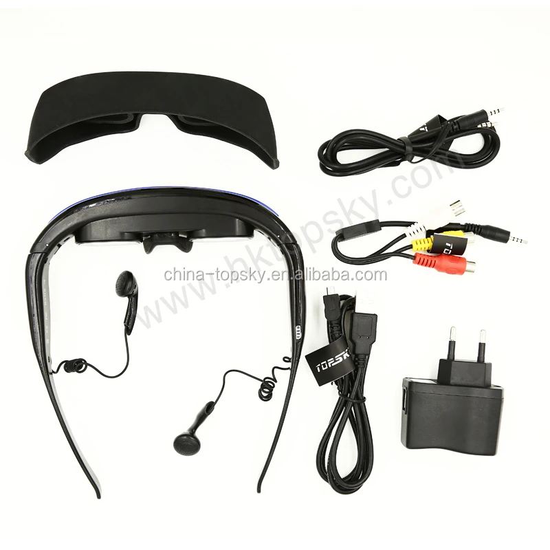 
Latest Head-mounted Dual 2.4g 5g Wifi 3d Vr Headset Quad Core Android 5.0 Virtual Reality All In One 1080p Hd Video Vr Glasses 