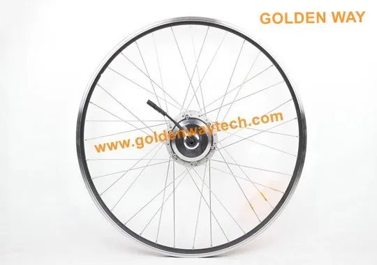 bicycle motor wheel, electric bicycle motor front wheel, 24V, 36V or 48V