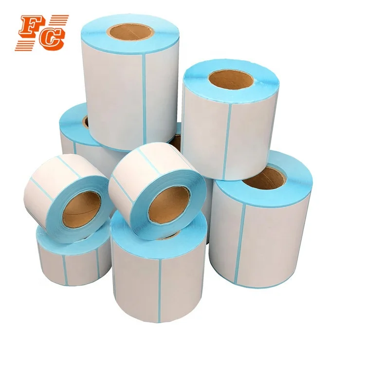 Heat Transfer Blank Printable Barcode Label Sticker Roll