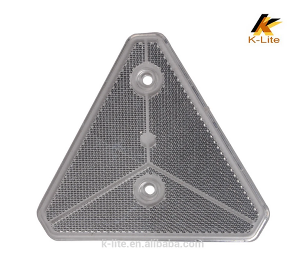 Triangle safety plastic reflector reflective reflex reflector KC219