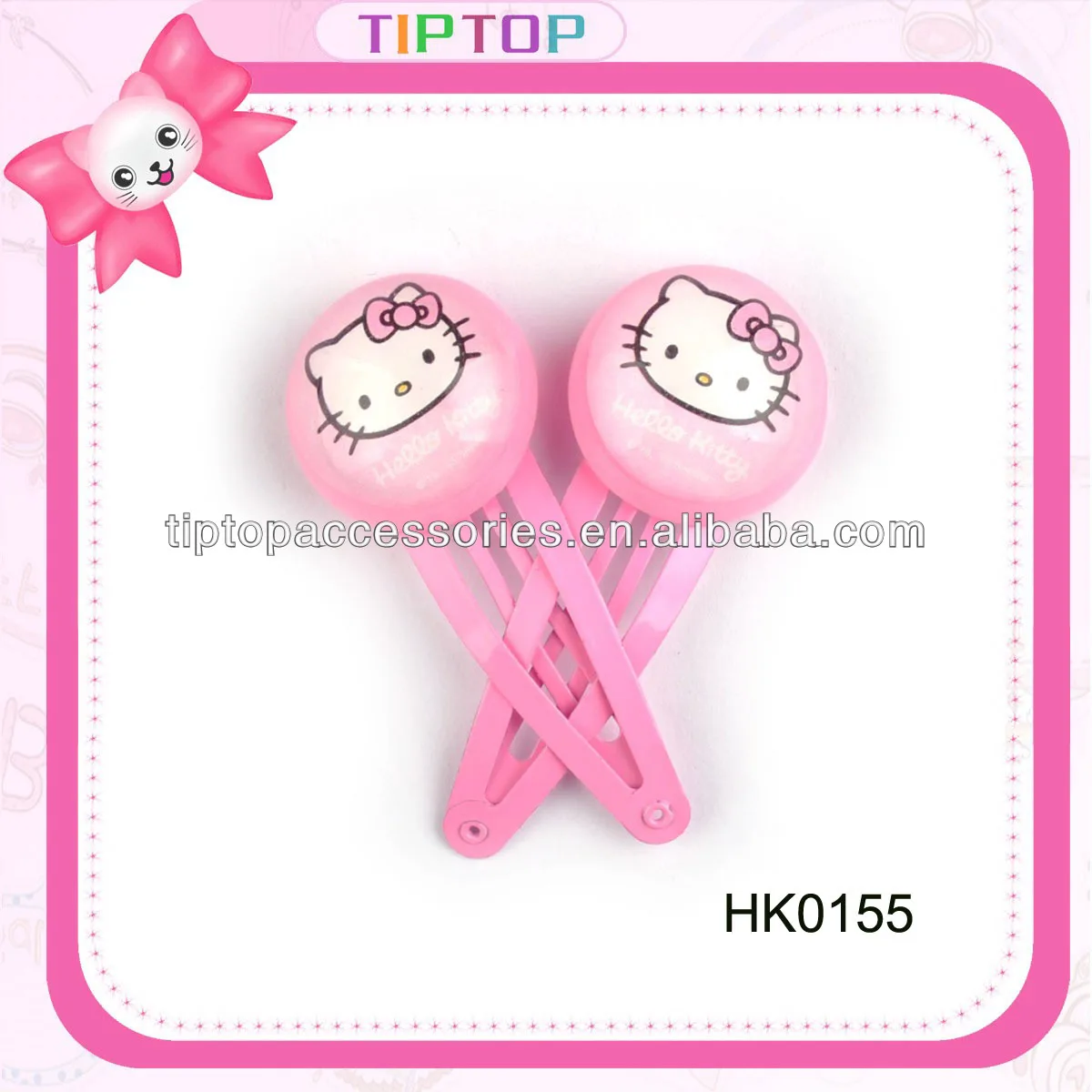 Детские заколки для волос Hello kitty