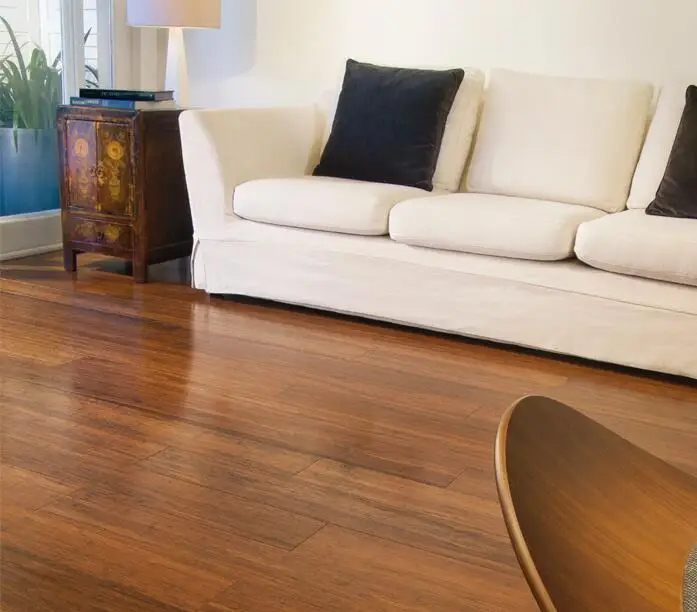 
Carbonized color solid strand woven bamboo flooring click 