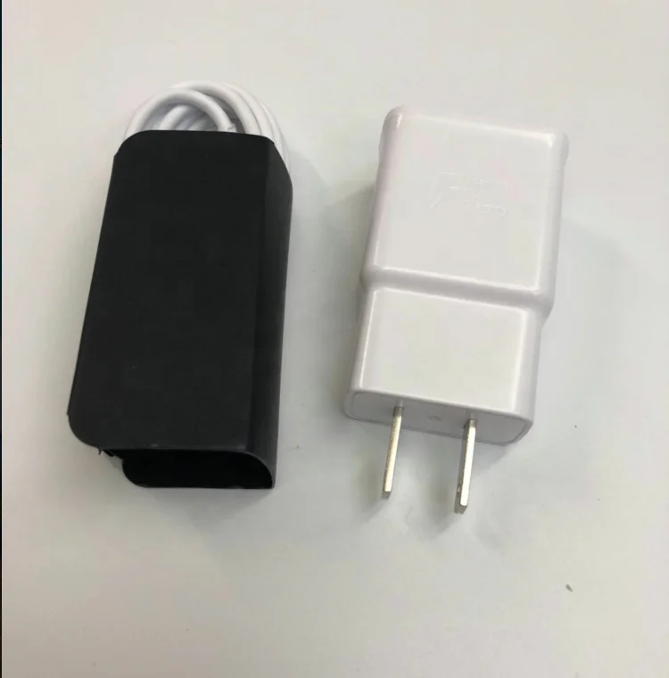 
Original quality 2 in 1 US plug Usb Type c cable travel adapter for Samsung Galaxy S8 S9 S10 Note8 wall charger 