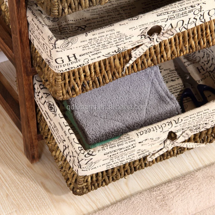 Folding wood ironing boards with storage cabinet