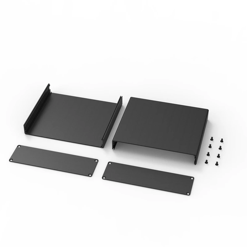 152x44-L  project box extrusions electronic enclosure design metal housing for electronics pcb box