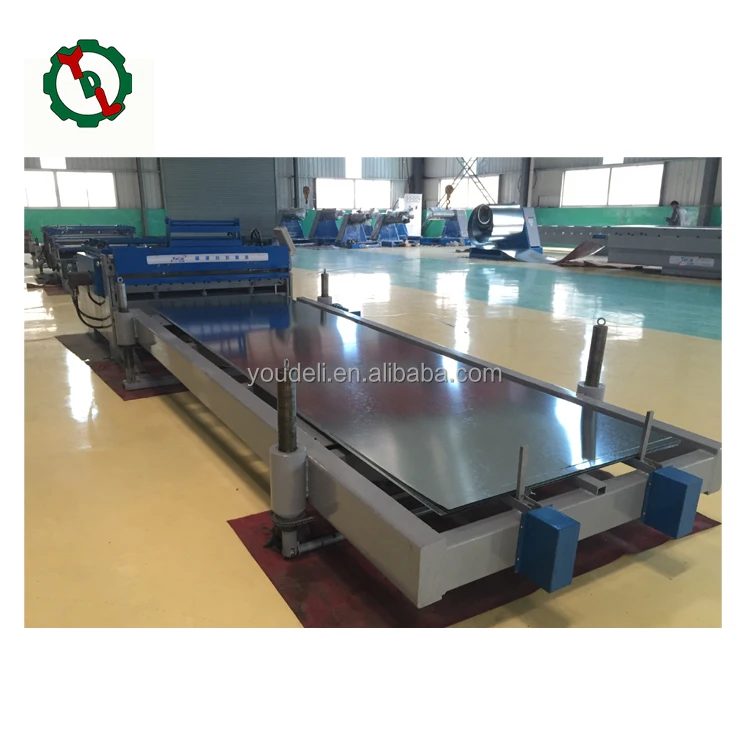 
Factory Supply Automatic Sheet Metal Flattening Slitting Cutting Machine 