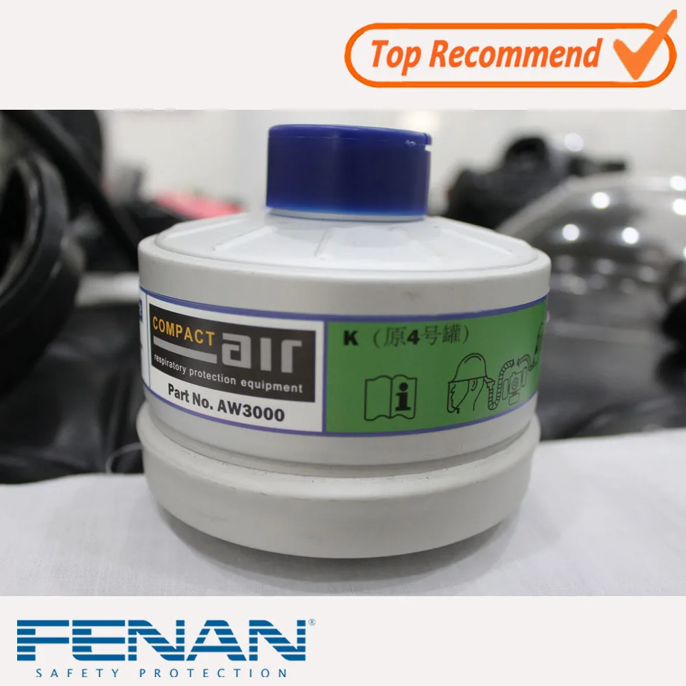 Factory Wholesale PLrice Custom Activated Carbon Gas Mask Filter Cartridges