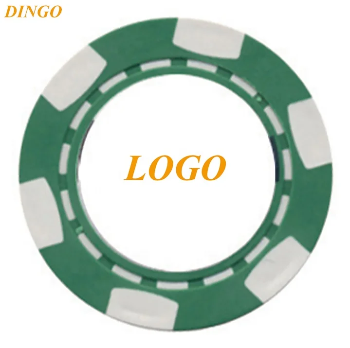 NEW ITEM - High Quality Monte Carlo Clay Poker Chip with Laser Graphic Strip