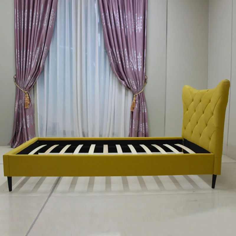 
Kids Single Bed Frame Solid Children Wooden Double Bed Designs 