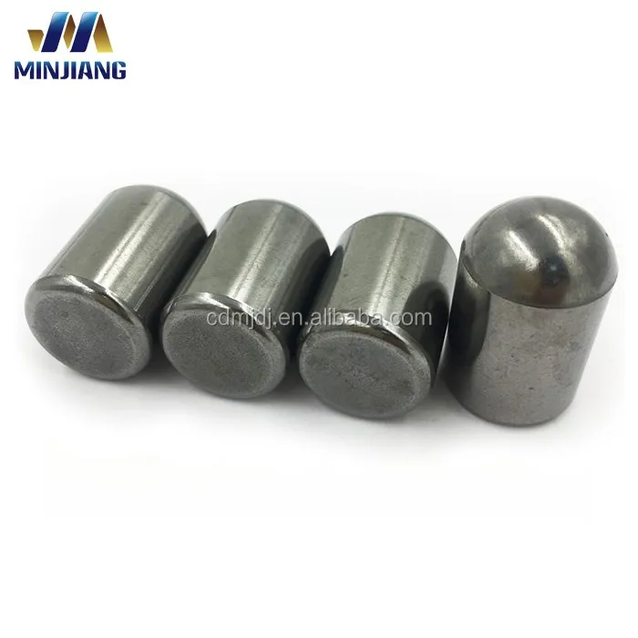 
Tungsten carbide PDC bit conical bullet spherical buttons 