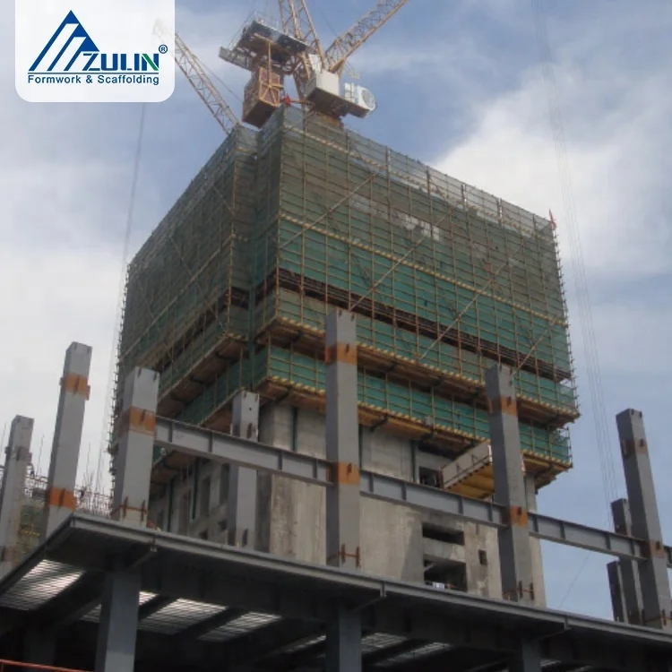 ZPM-100 Hydraulic Automatic Modular Climbing Formwork Steel and Timber Systems for Circular Construction