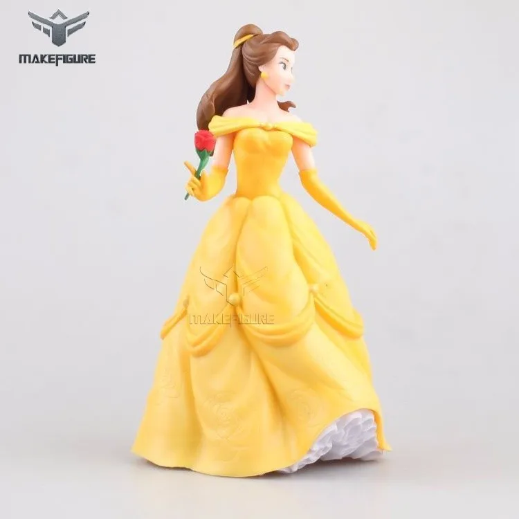 customizied cartoon princess figure toy, Cinderella PVC princess figure toy, custom made princess pvc figurine toy for kids