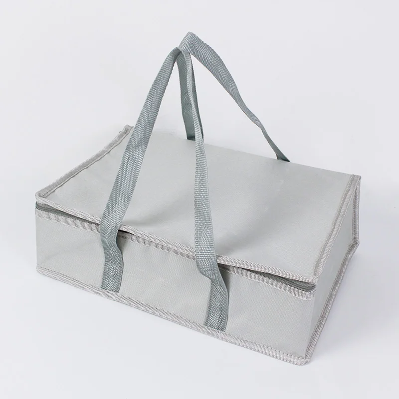 Thermal  Food Cooler Bag Insulated Heated Pizza Delivery Bag for Picnic