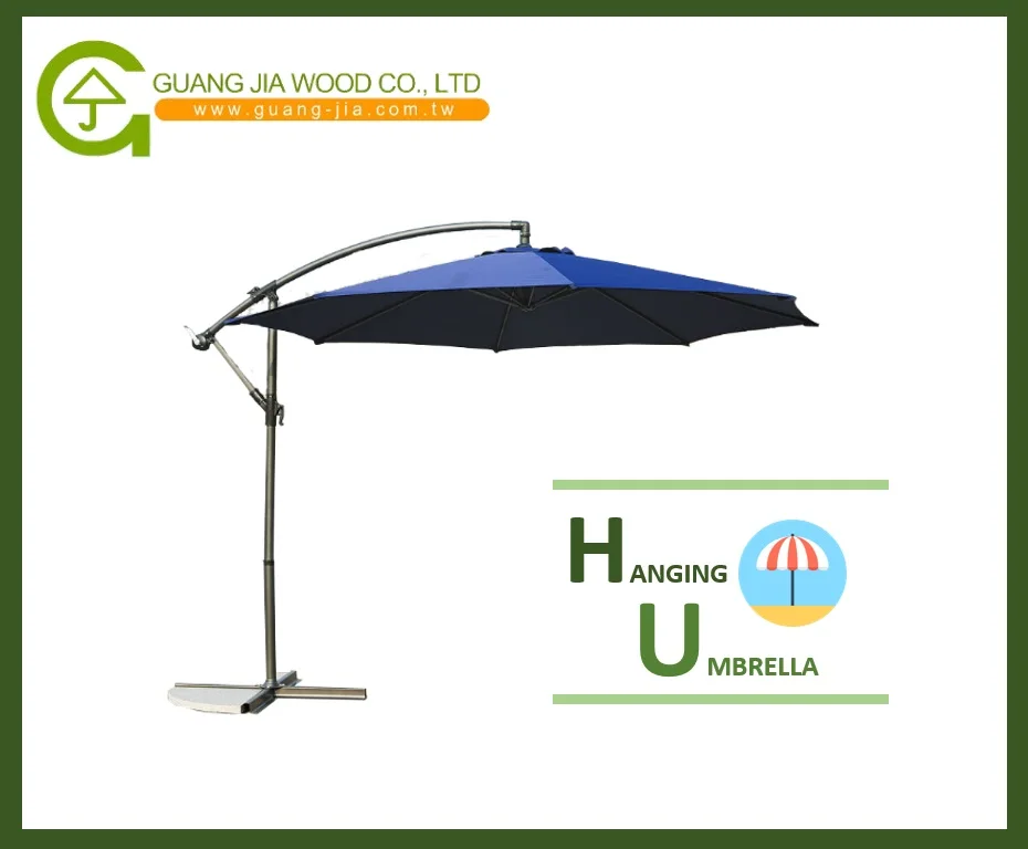 Outdoor Banana Hanging Umbrella