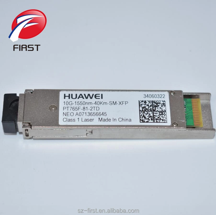 Huawei 10G-1550nm-40km-SM-XFP волоконно-оптический модуль PT765F-81-2TD 10 г 1550nm 40 км SFP оптический трансивер