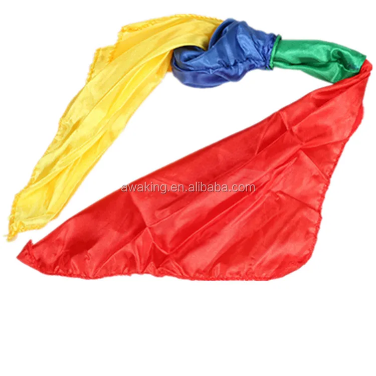 four color scarf magic trick performance toys