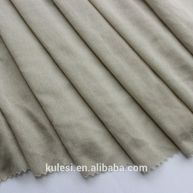 
china wholesale 50D 36F DTY 11m/kg weft interlock composite suit polyester knitted fabric 